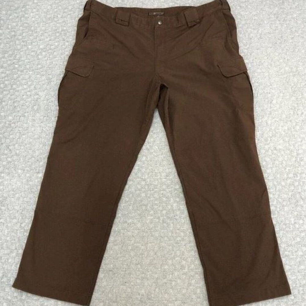 5.11 Tactical Pants for men in a size 46x30, brown